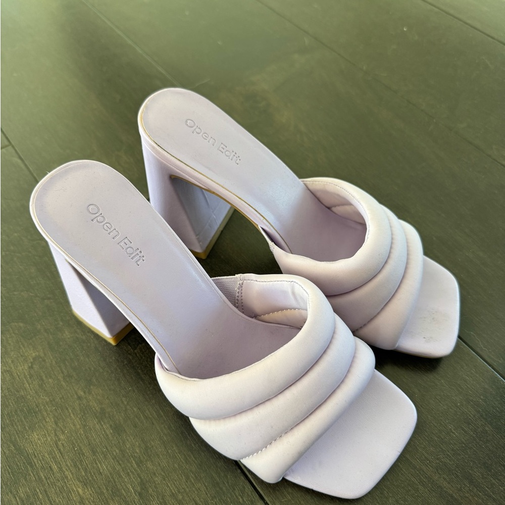 Open Edit Purple Heel